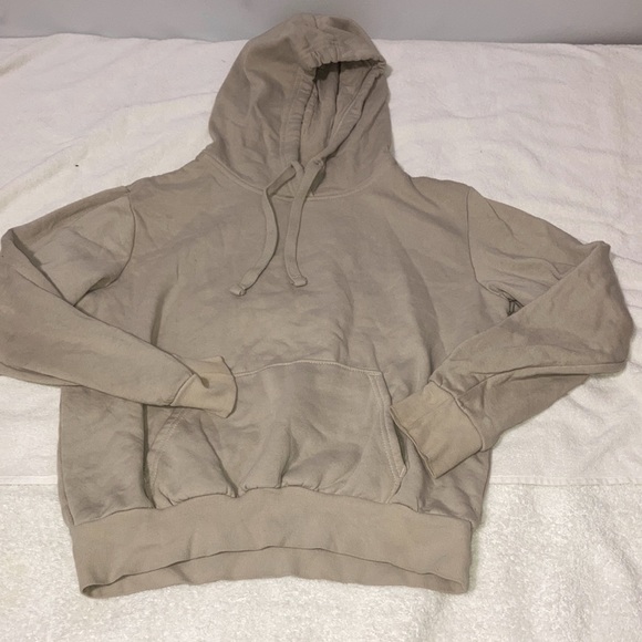 H&M beige hoodie size small - Picture 1 of 5